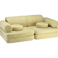 Wigiwama modulares Kindersofa Matcha Teddy