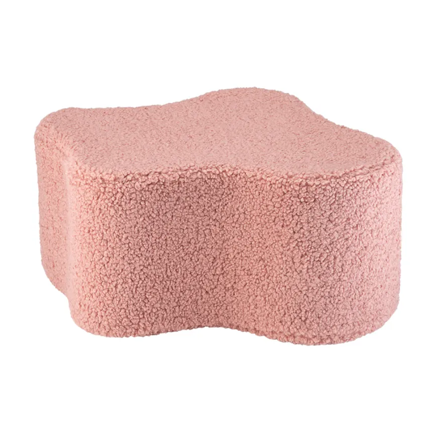 Wigiwama Pouf Guava Pink Cloud Teddy